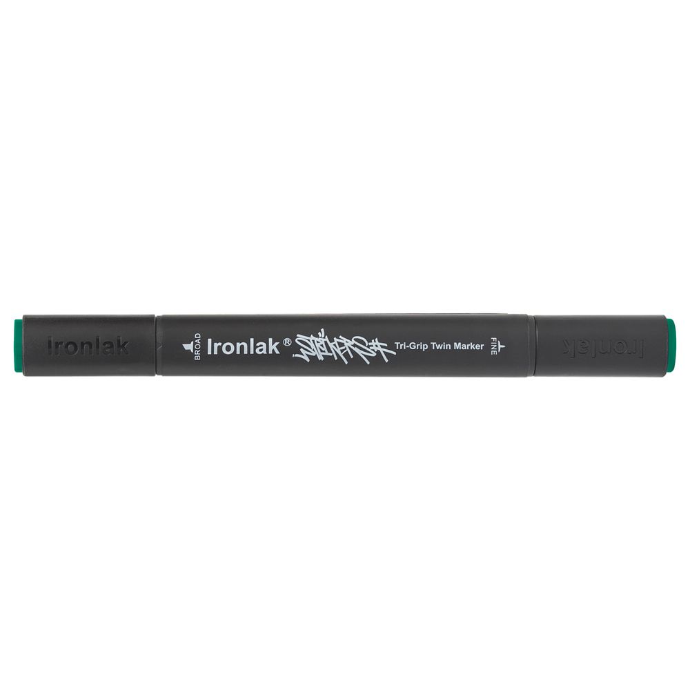 Ironlak Strikers Tri-Grip Twin Marker Viridian