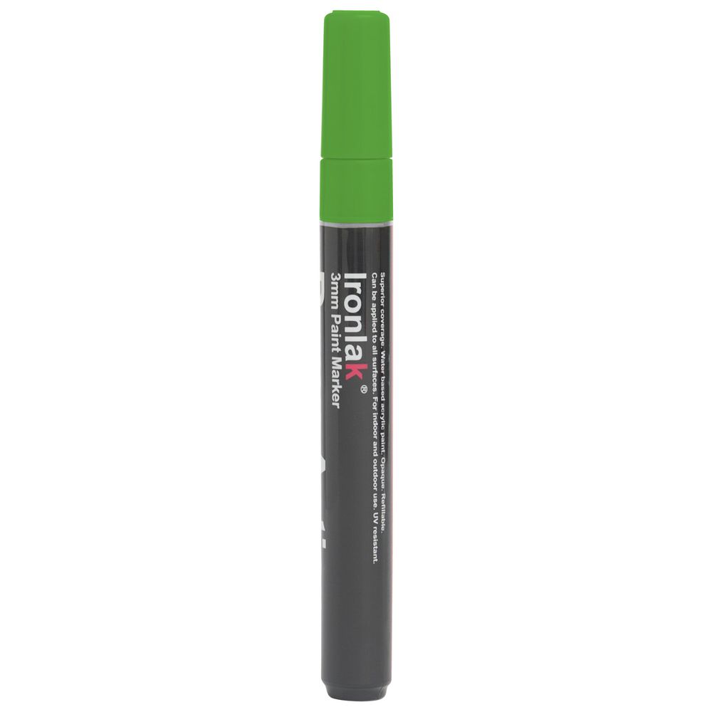 Ironlak Paint Marker 3mm Green Shimmer