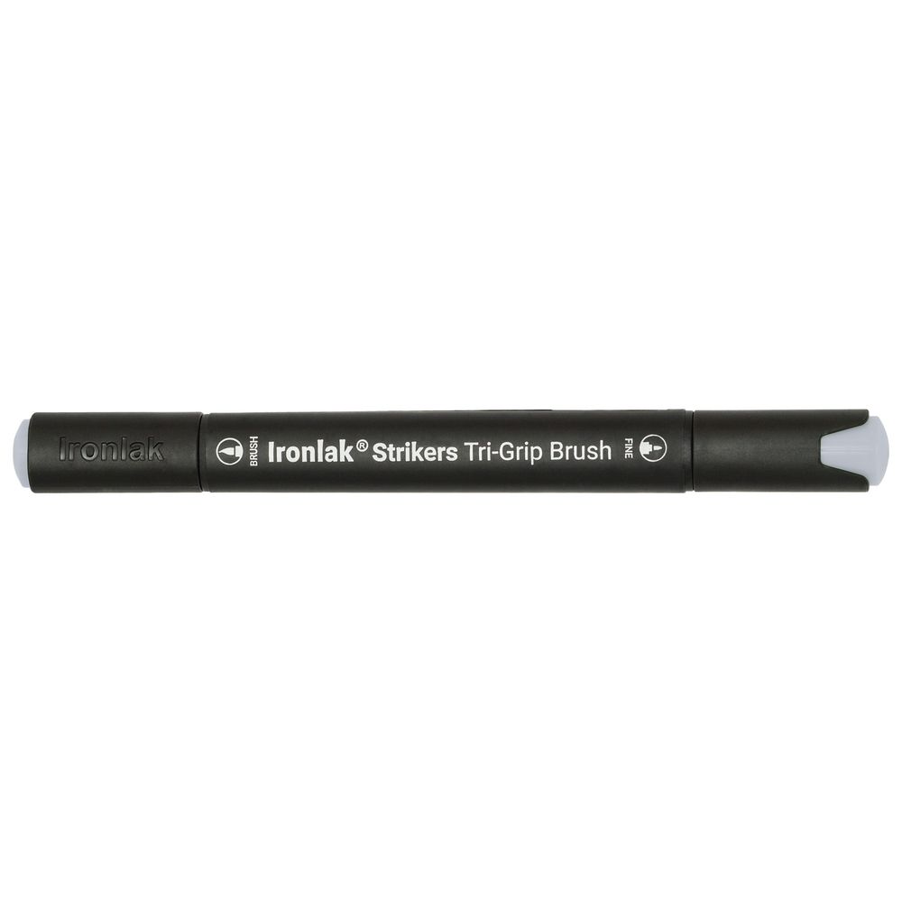 Ironlak Tri-Grip Brush Marker Neutral Grey 0