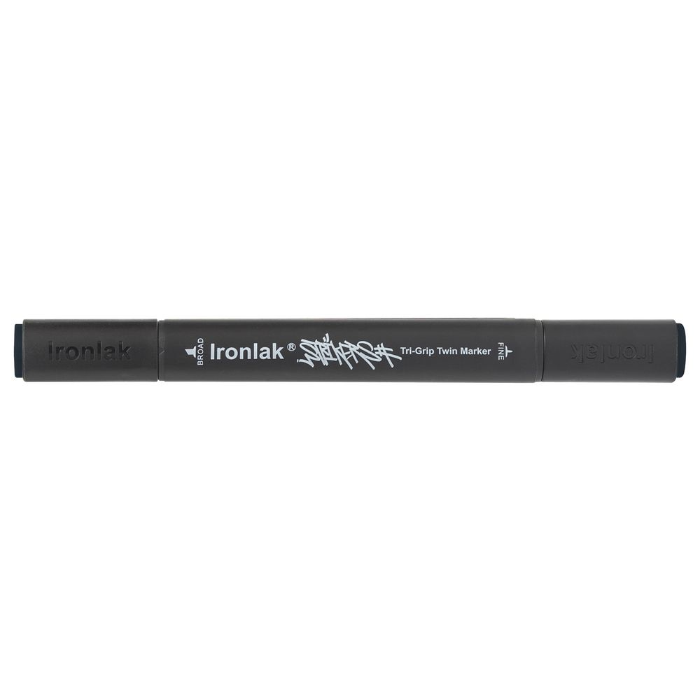 Ironlak Tri-Grip Twin Marker Neutral Grey 9