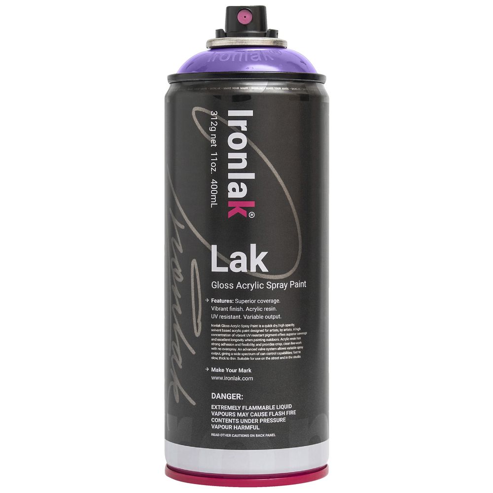Ironlak Spray Paint 400mL Phantom