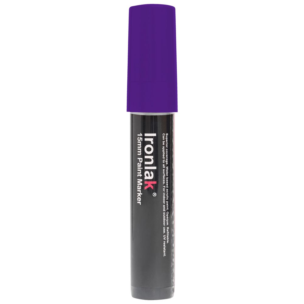 Ironlak Paint Marker 15mm Purple Shimmer