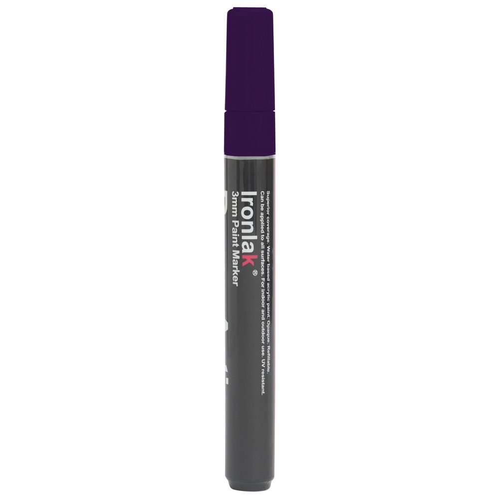 Ironlak Paint Marker 3mm Storm's Purple Reign