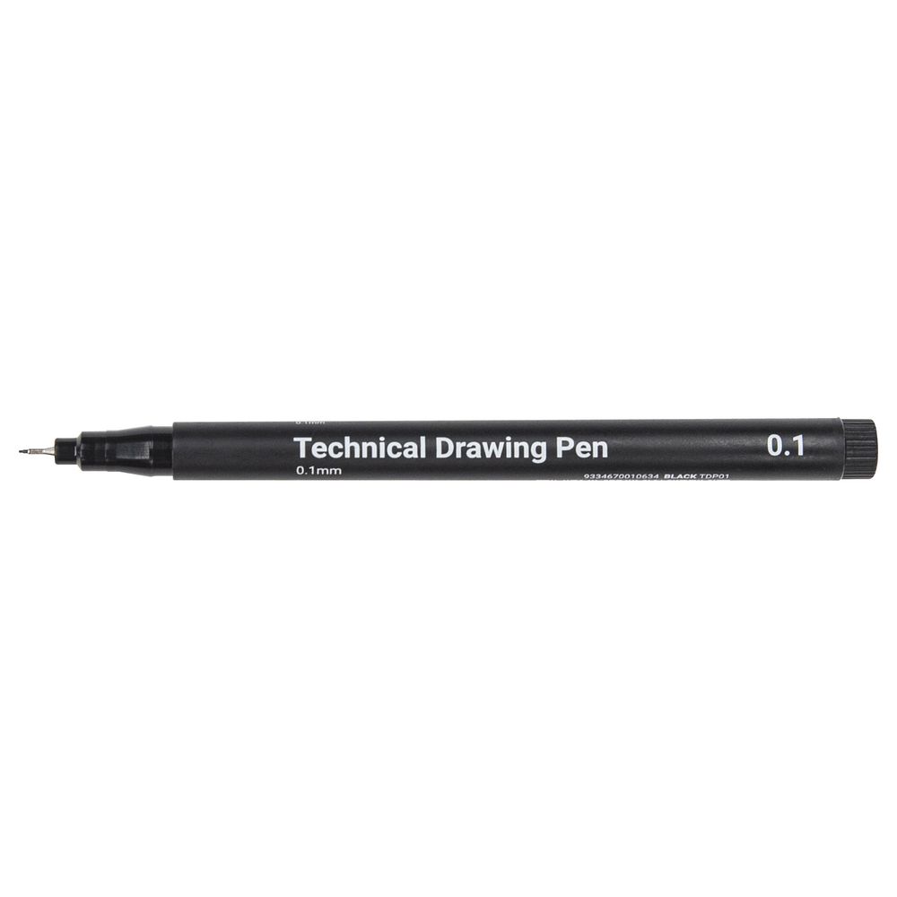 Ironlak Drawing Pen 0.1mm Black