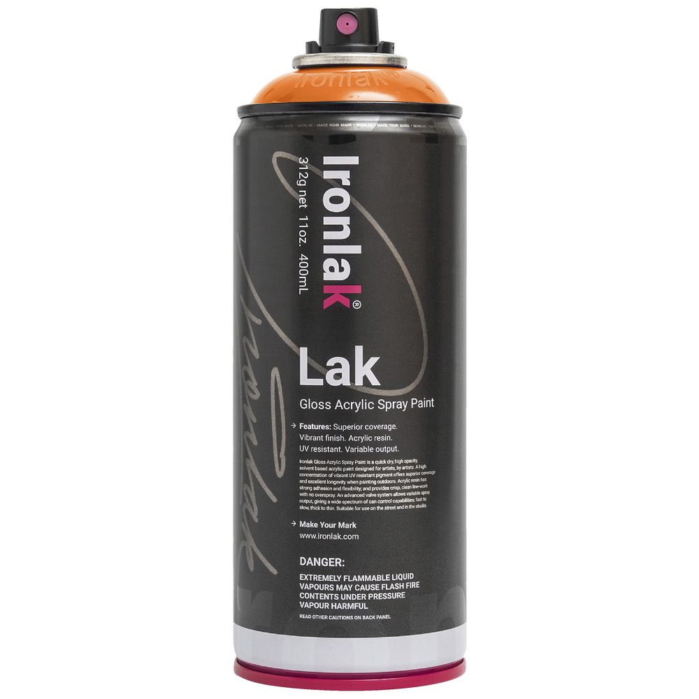 Ironlak Spray Paint 400mL Volcano