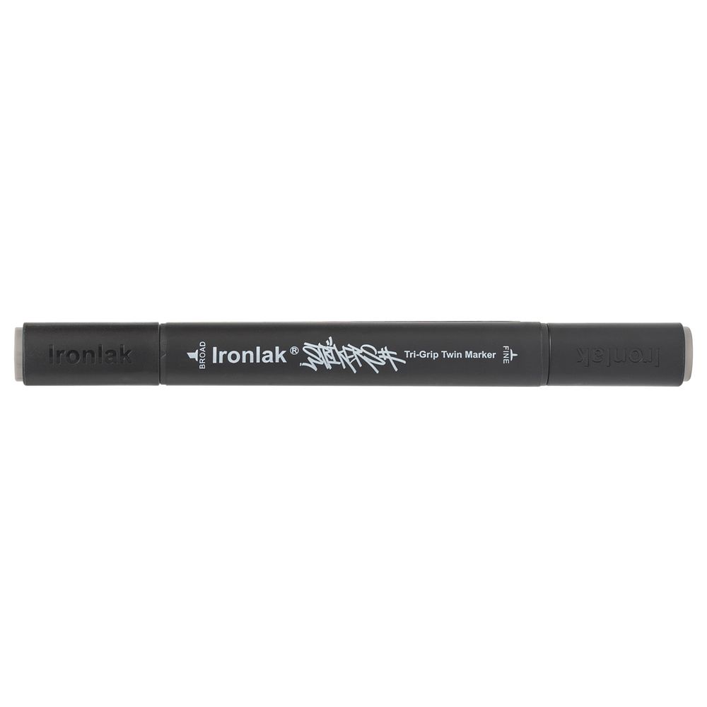 Ironlak Tri-Grip Twin Marker Warm Grey 0