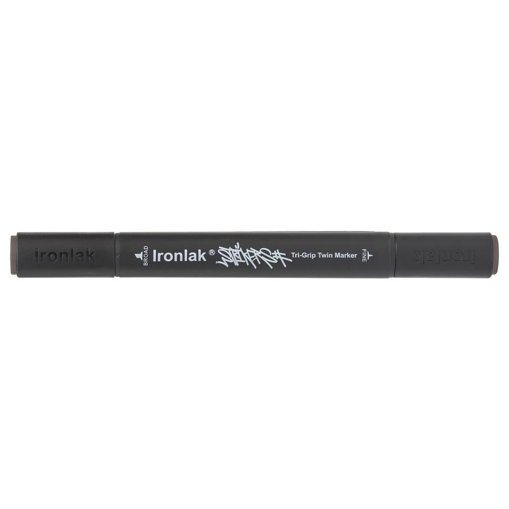 Ironlak Tri-Grip Twin Marker Warm Grey 8