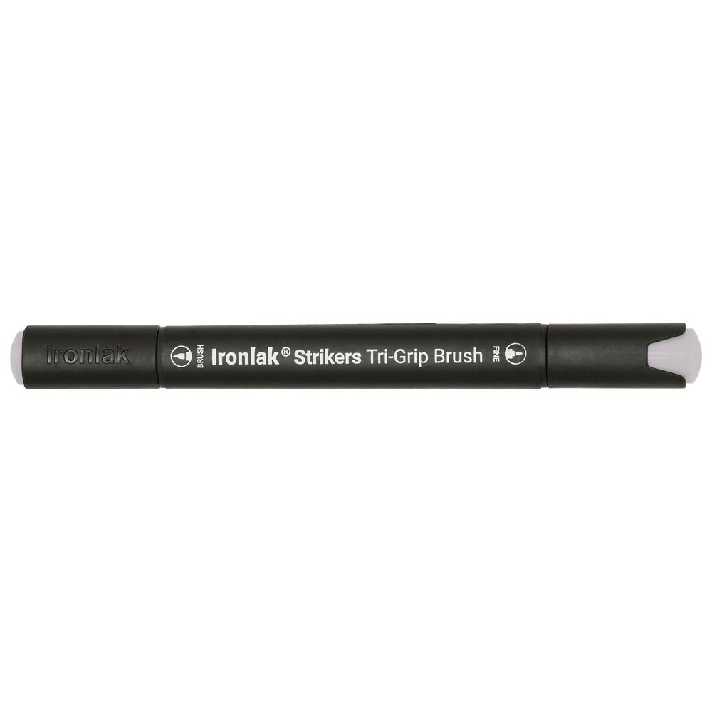 Ironlak Strikers Tri-Grip Brush Marker Spring Dim Green