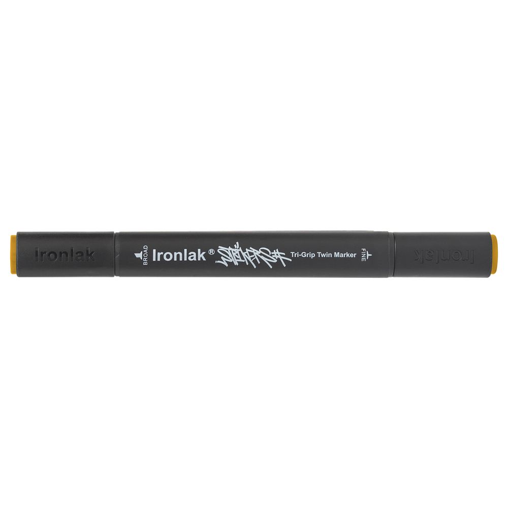 Ironlak Strikers Tri-Grip Twin Marker Marigold