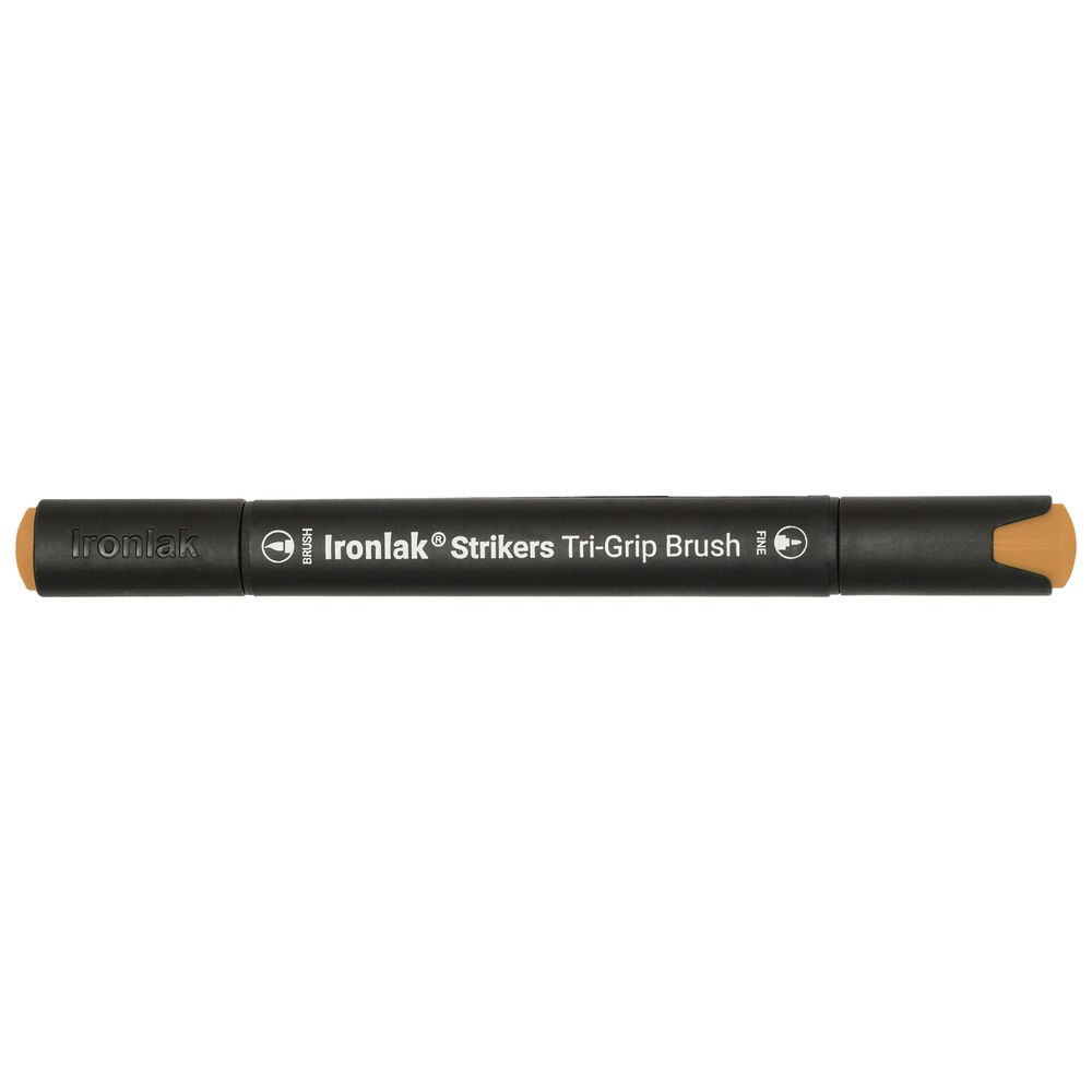 Ironlak Tri-Grip Brush Marker Yellow Ochre