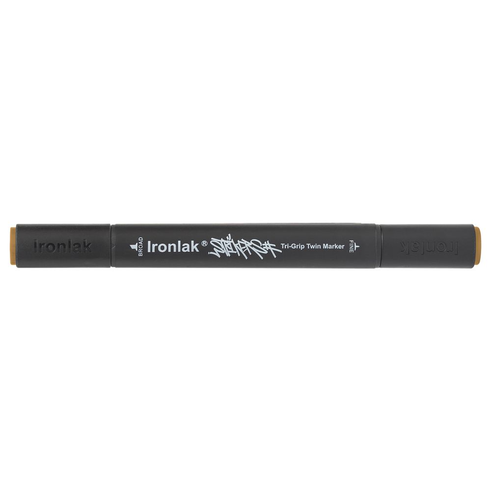 Ironlak Tri-Grip Twin Marker Yellow Ochre