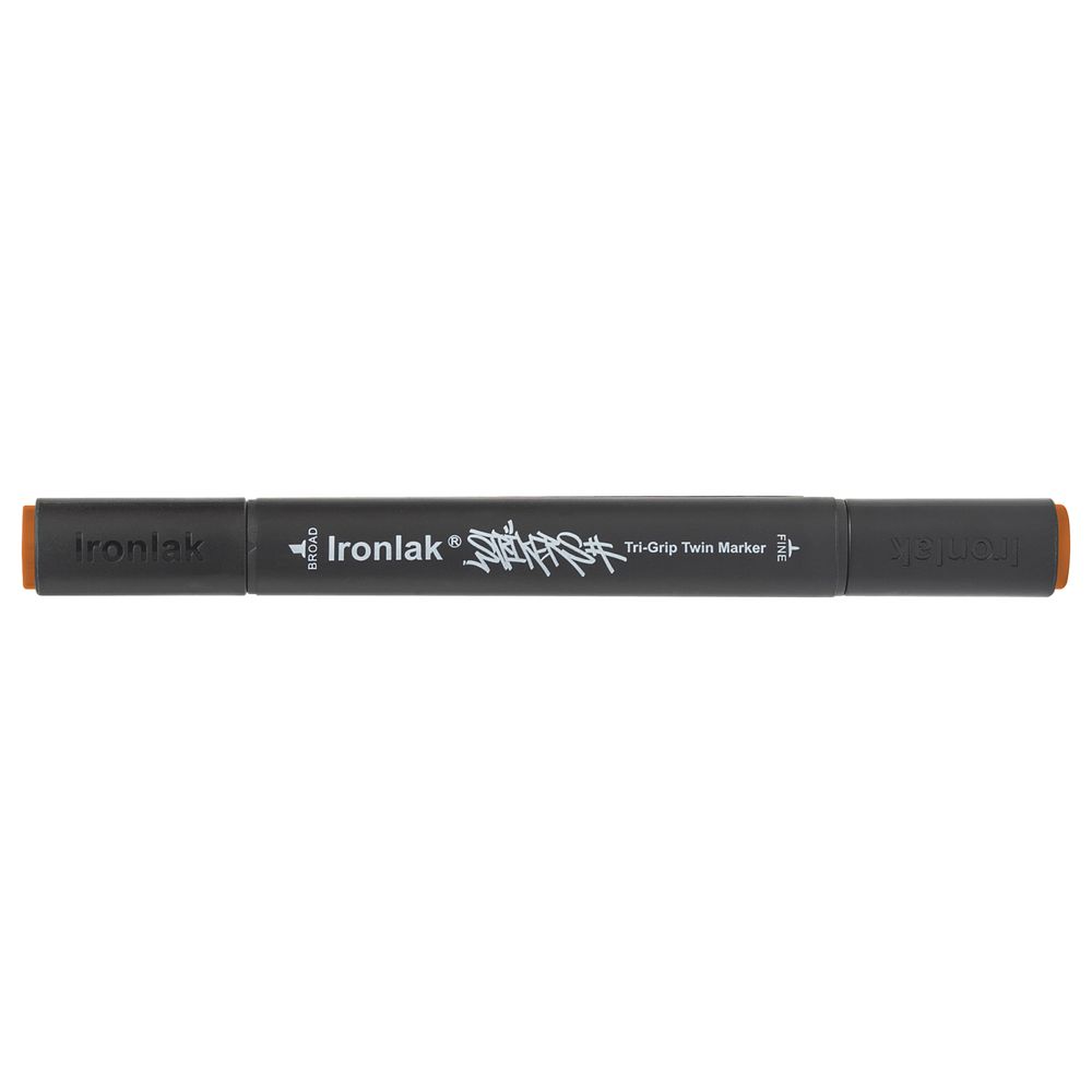 Ironlak Tri-Grip Twin Marker Terracotta