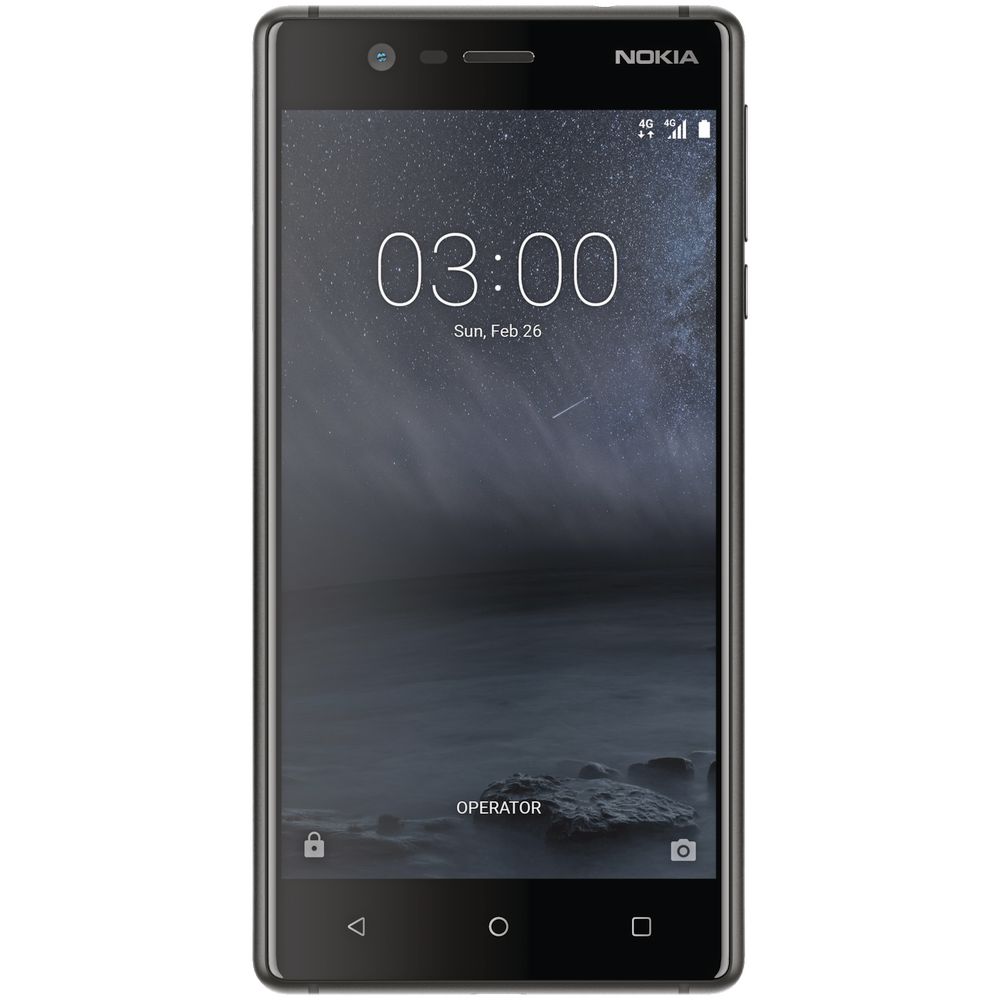 Nokia 3 16GB Unlocked Smartphone Black