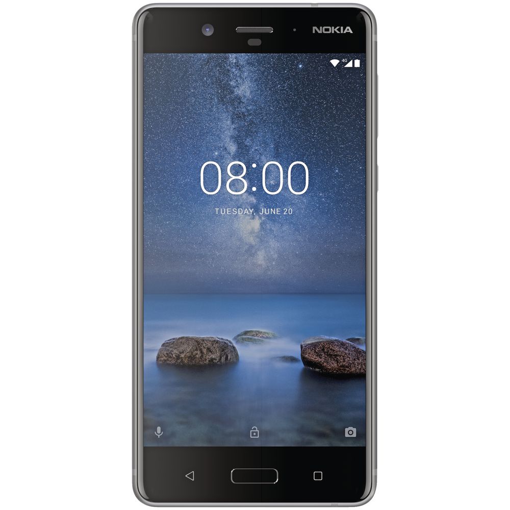 Nokia 8 64GB Unlocked Smartphone Steel