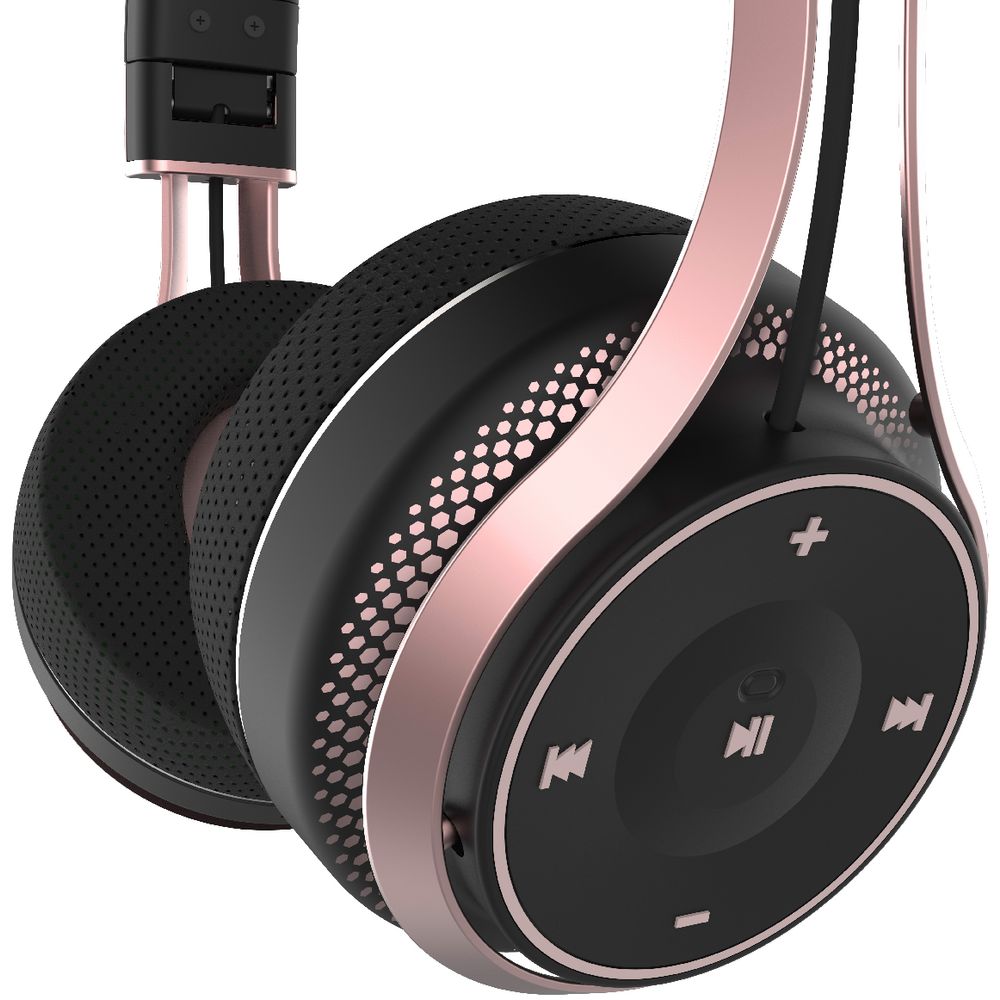 BlueAnt Pump Soul Wireless Sports Headphones Black Rose