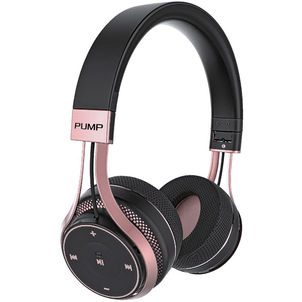 BlueAnt Pump Soul Wireless Sports Headphones Black Rose