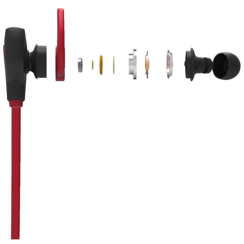 BlueAnt Pump Lite 2 Wireless Sports Earphones Red