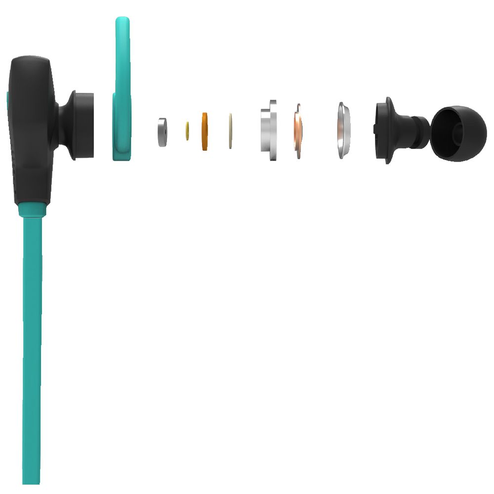BlueAnt Pump Lite 2 Wireless Sports Earphones Teal