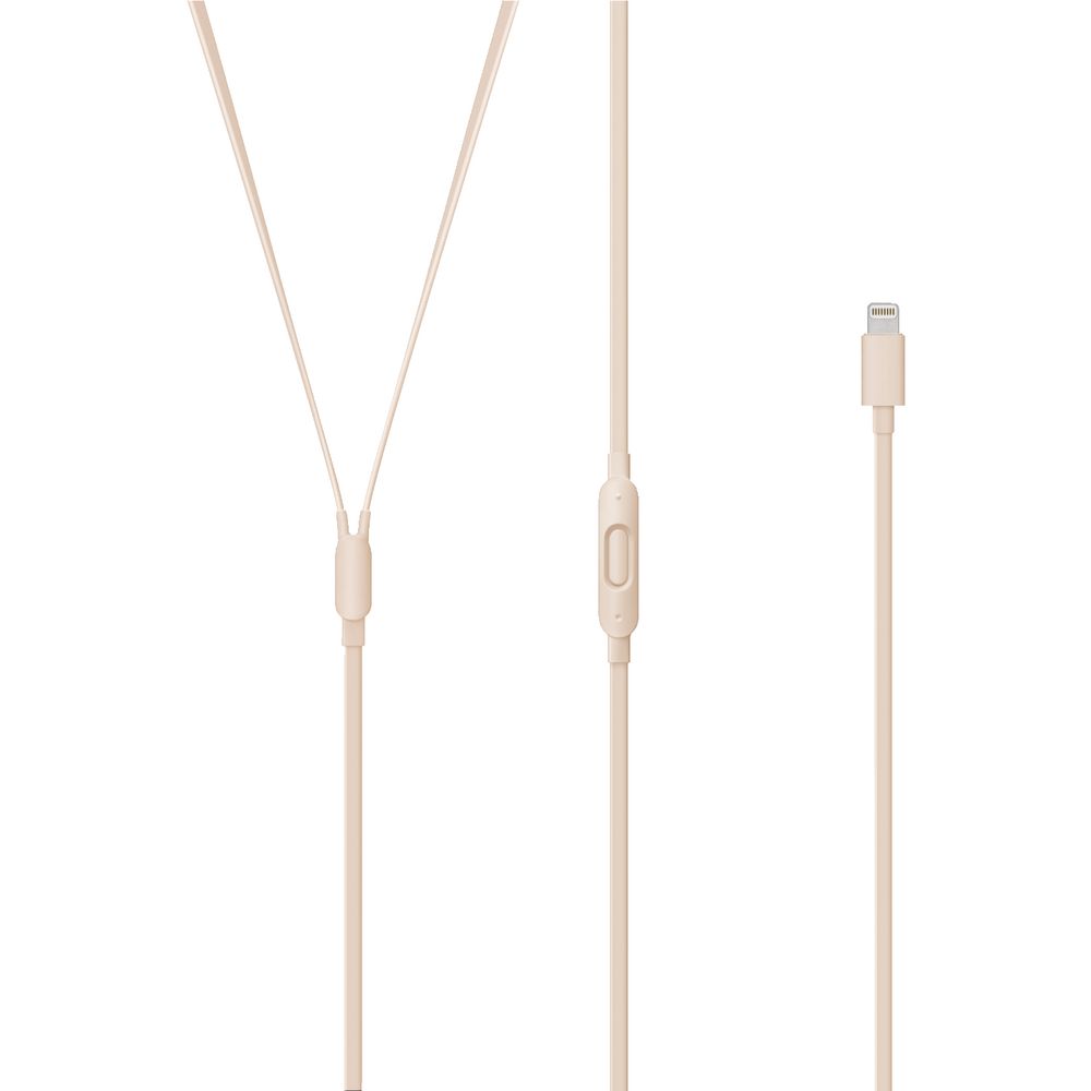 Beats urBeats3 Earphones with Lightning Matte Gold