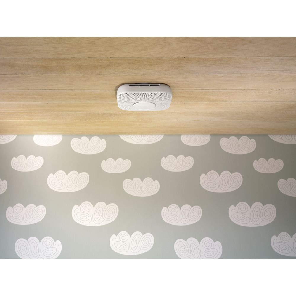 Nest Protect Battery Powered Smoke Alarm White