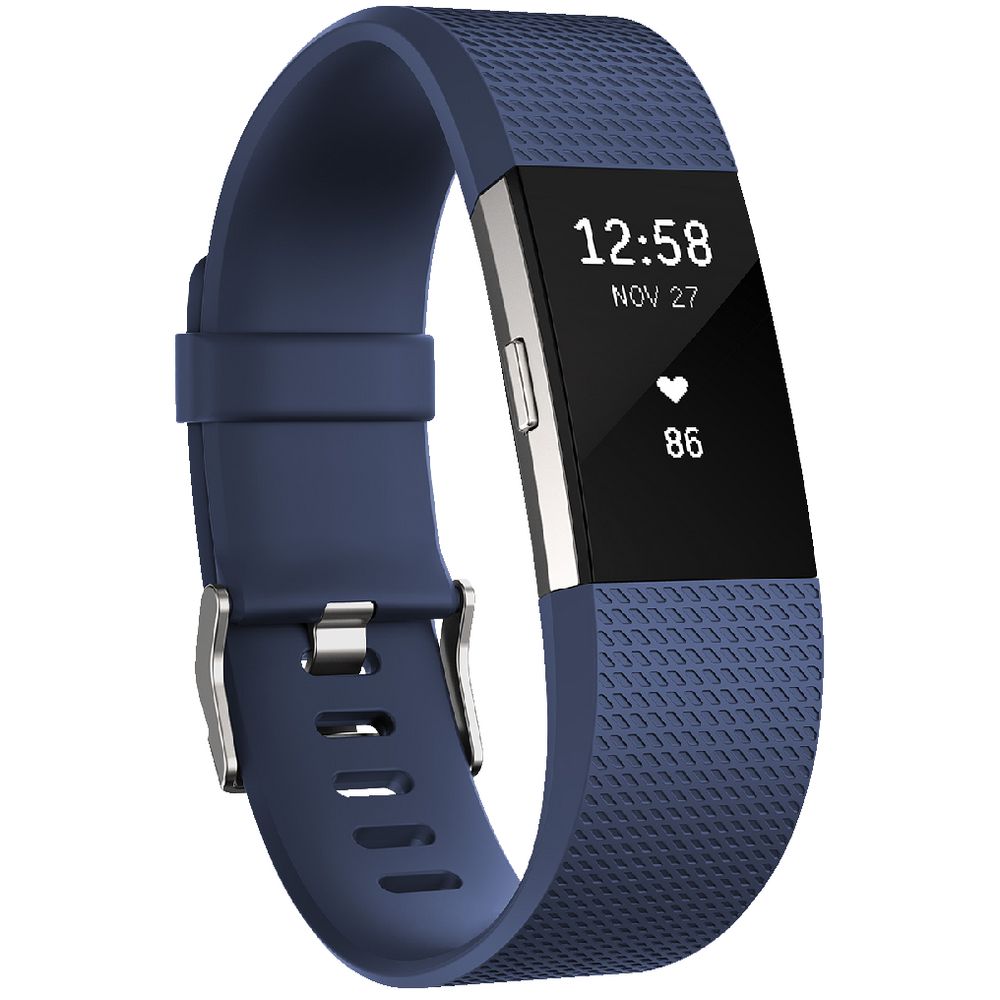 Fitbit Charge 2 Activity Tracker Blue Small