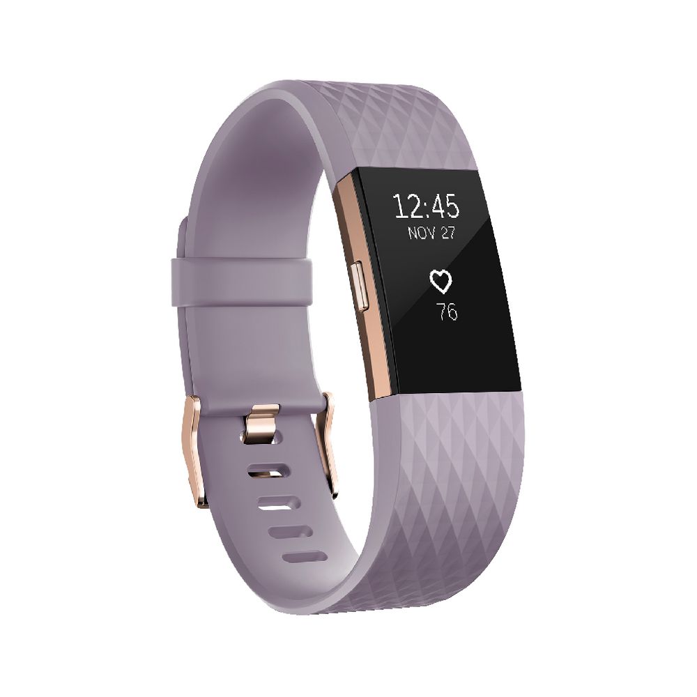 Fitbit Charge 2 Activity Tracker Special Edition Lavender S