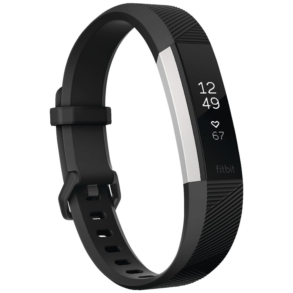 Fitbit Alta HR Activity Tracker Large Black