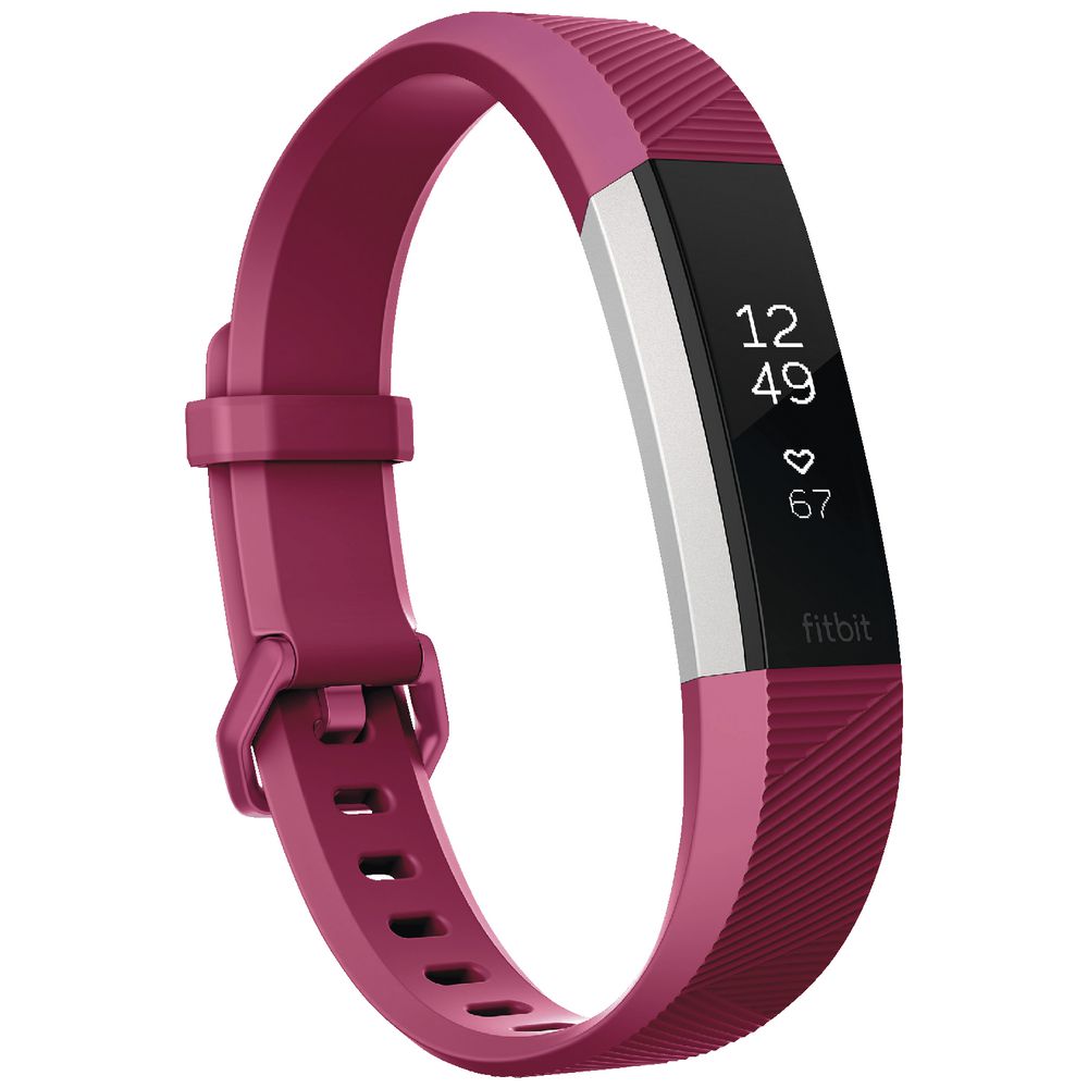 Fitbit Alta HR Activity Tracker Large Fuchsia