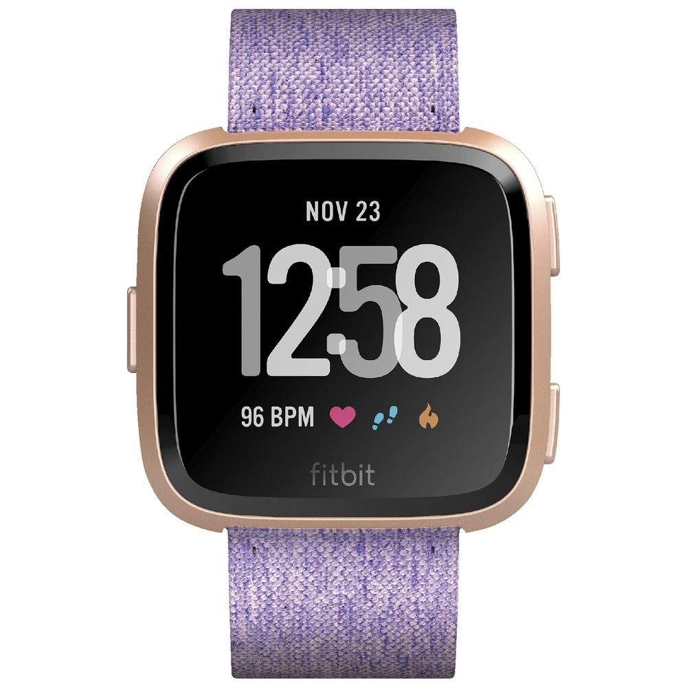 Fitbit Versa Smart Fitness Watch Special Edition Lavender