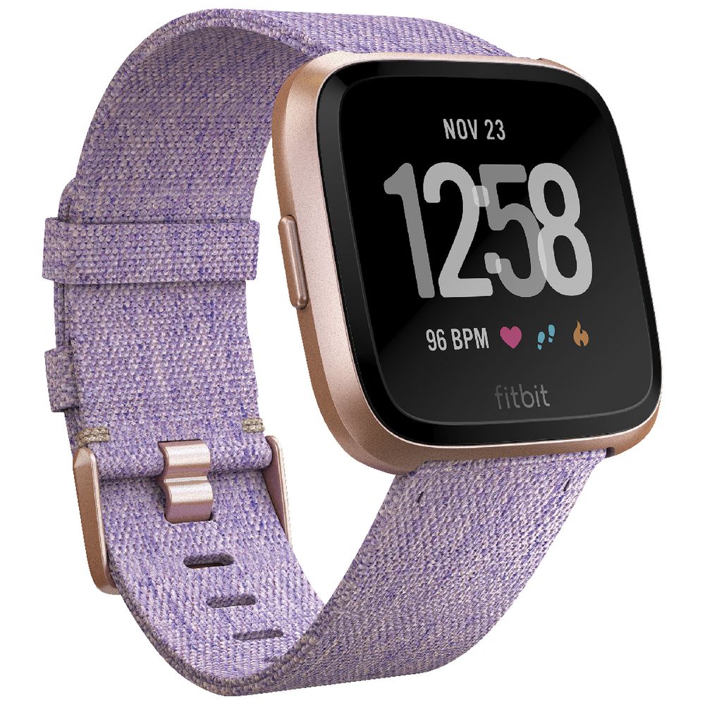 Fitbit Versa Smart Fitness Watch Special Edition Lavender