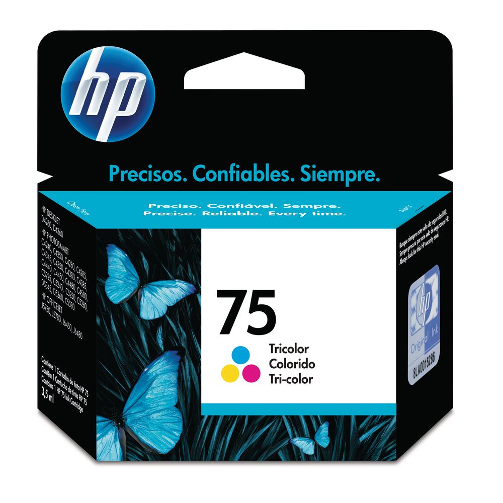 HP 75 Tri-Colour Ink Cartridge