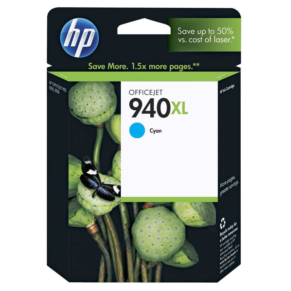 HP 940 XL Ink Cartridge Cyan