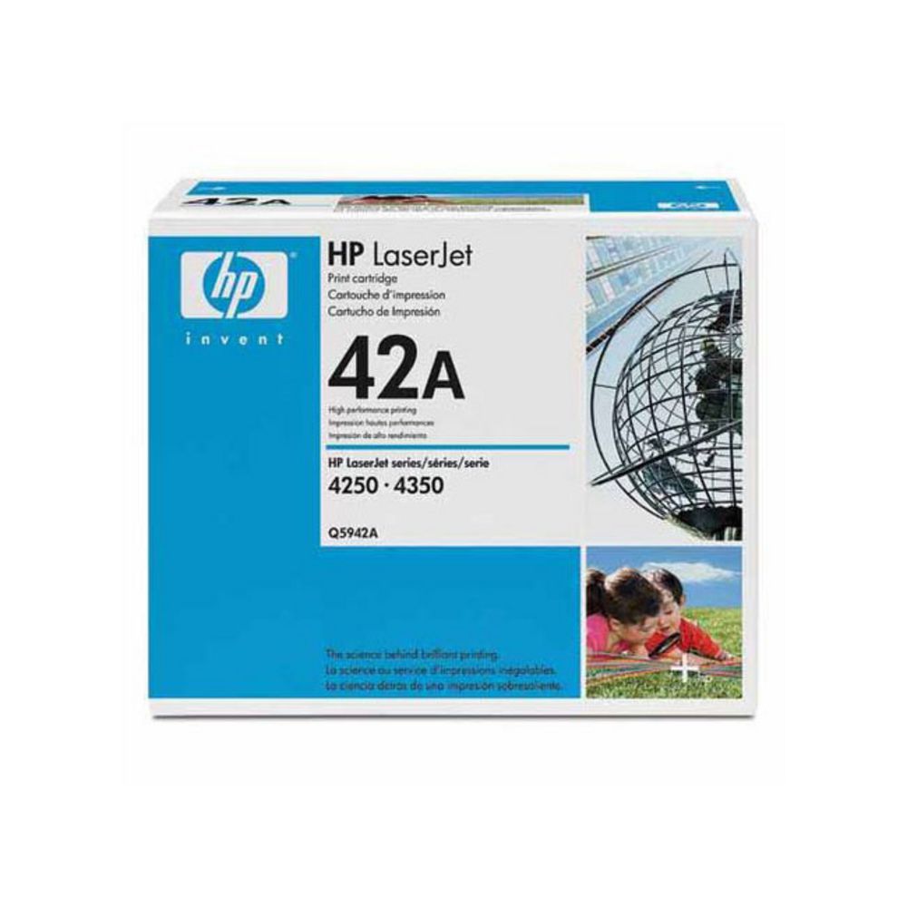 HP 42A LaserJet Toner Cartridge Black Q5042A