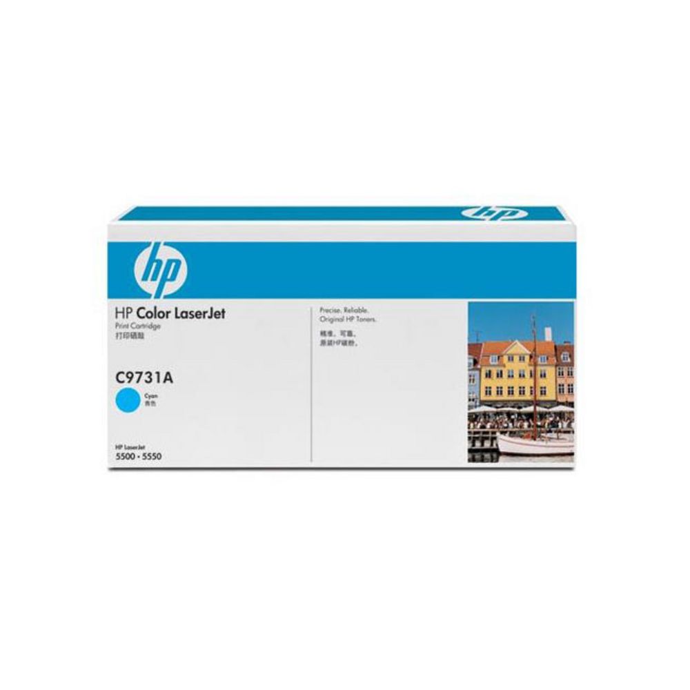 HP 645A LaserJet Toner Cartridge Cyan C9731A