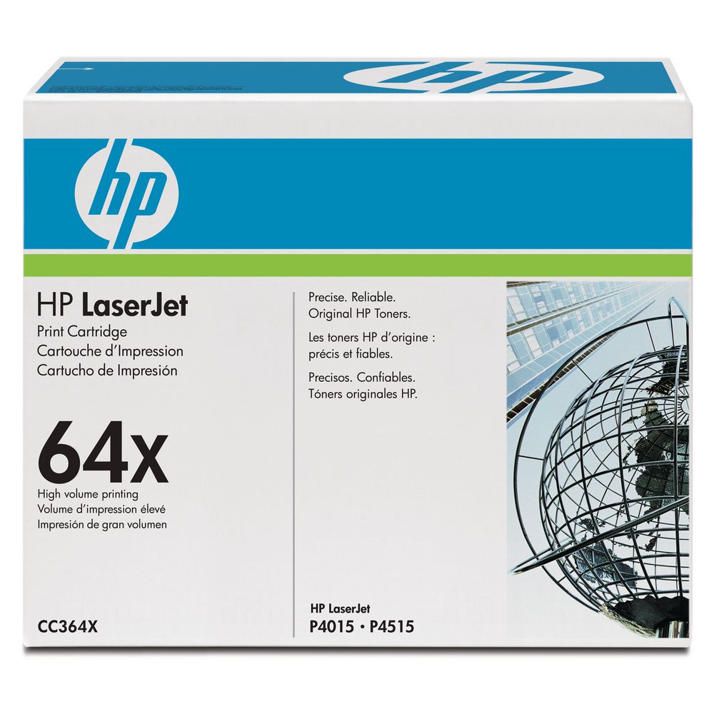 HP 64X LaserJet Toner Cartridge Black CC364X