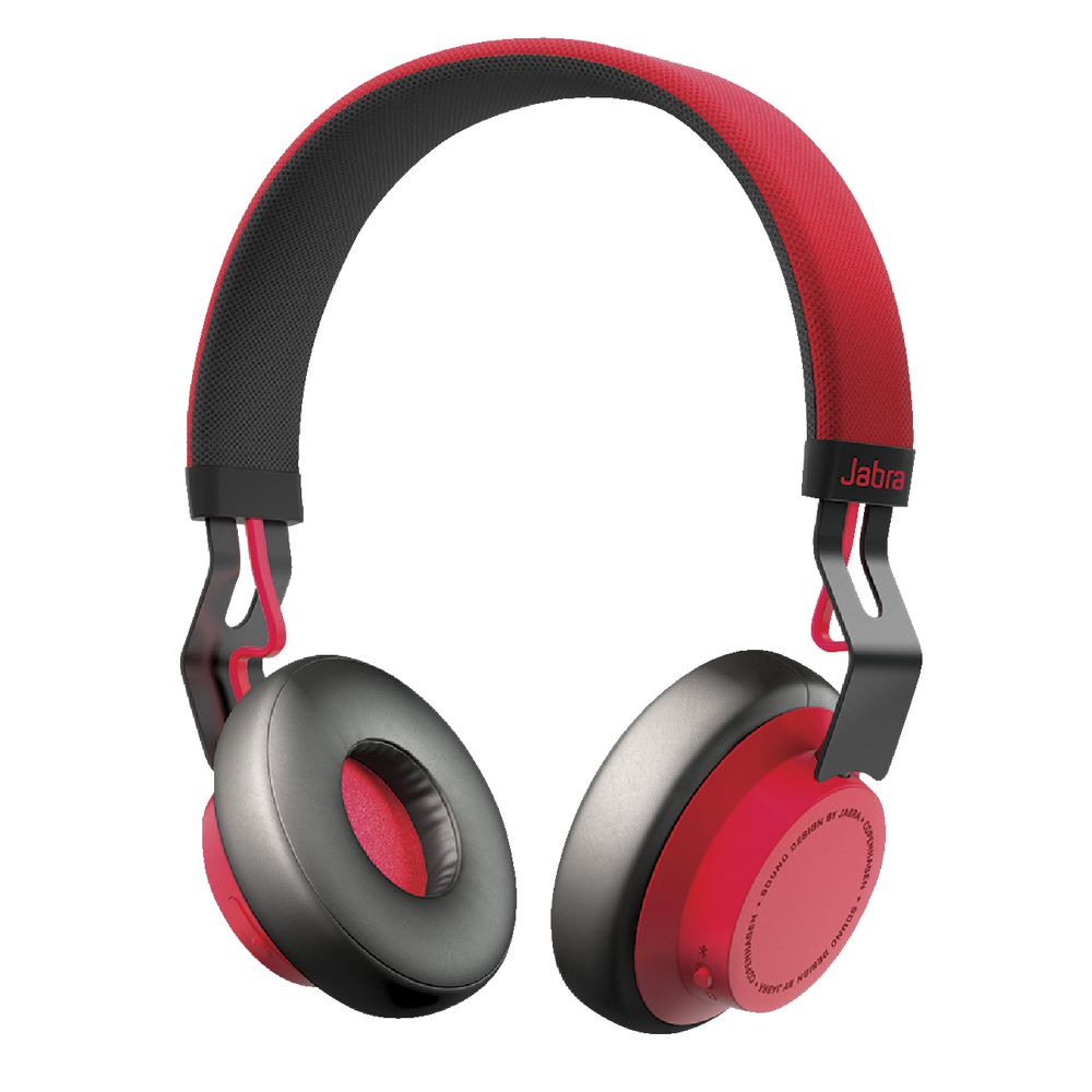 Jabra Move Wireless Headphones Red