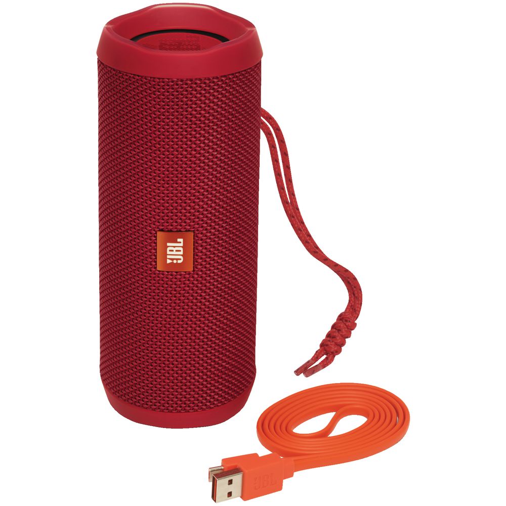 JBL Flip 4 Portable Bluetooth Speaker Red
