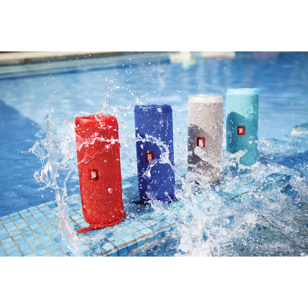 JBL Flip 4 Portable Bluetooth Speaker White