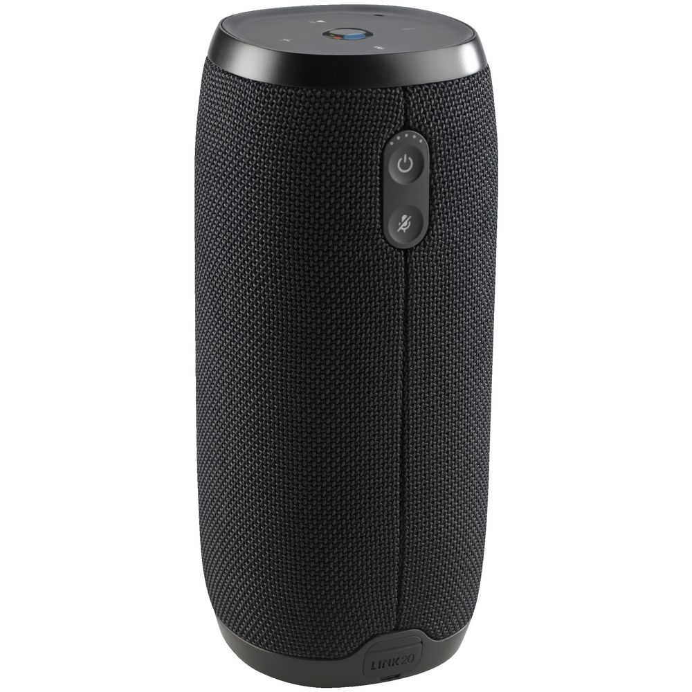 JBL Link 20 Portable Bluetooth Speaker Google Assistant Black