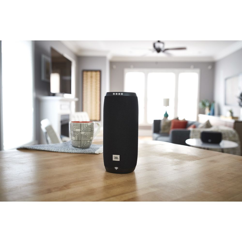 JBL Link 20 Portable Bluetooth Speaker Google Assistant Black