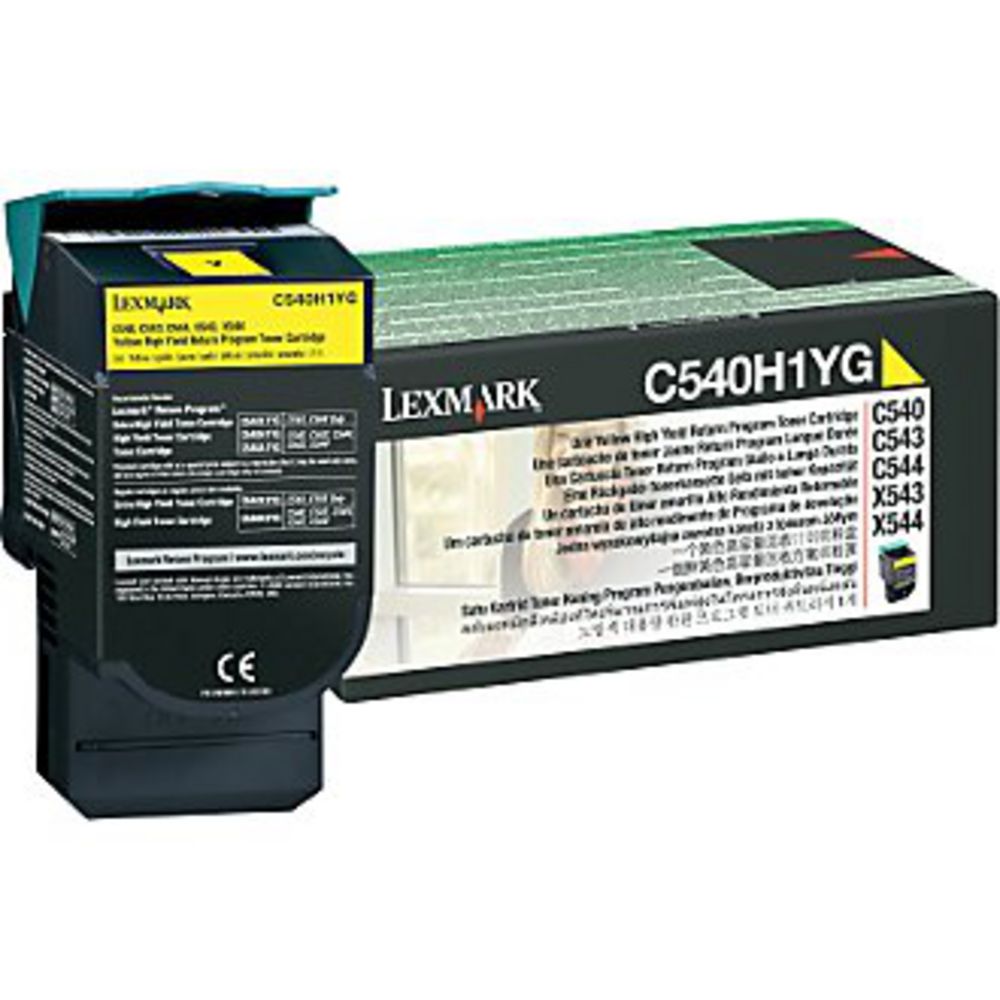 Lexmark Toner Cartridge Yellow C540H1YG
