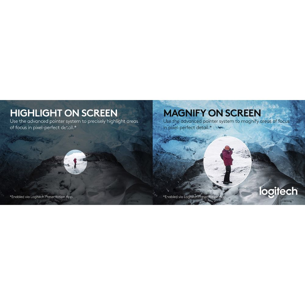 Logitech Spotlight Presentation Remote Slate