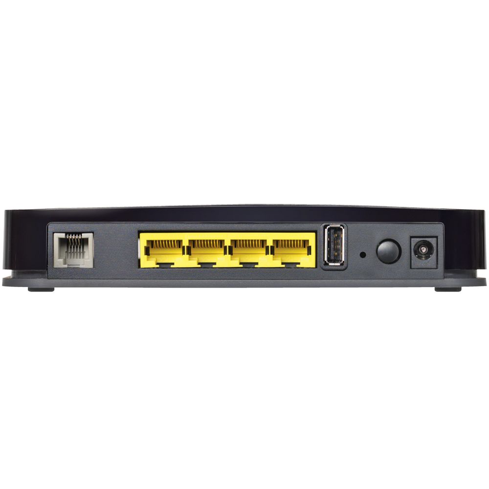 Netgear N300 Wireless Modem Router Black DGN2200