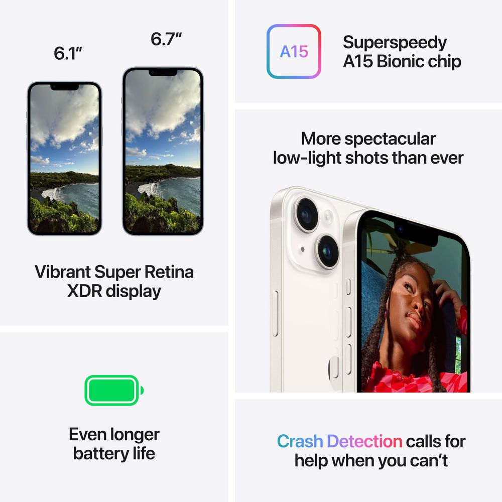 iPhone - アップル iPhone14 512GB ミッドナイト au Amazon | 【整備済み品】 Apple iPhone 14 512GB ミッドナイト