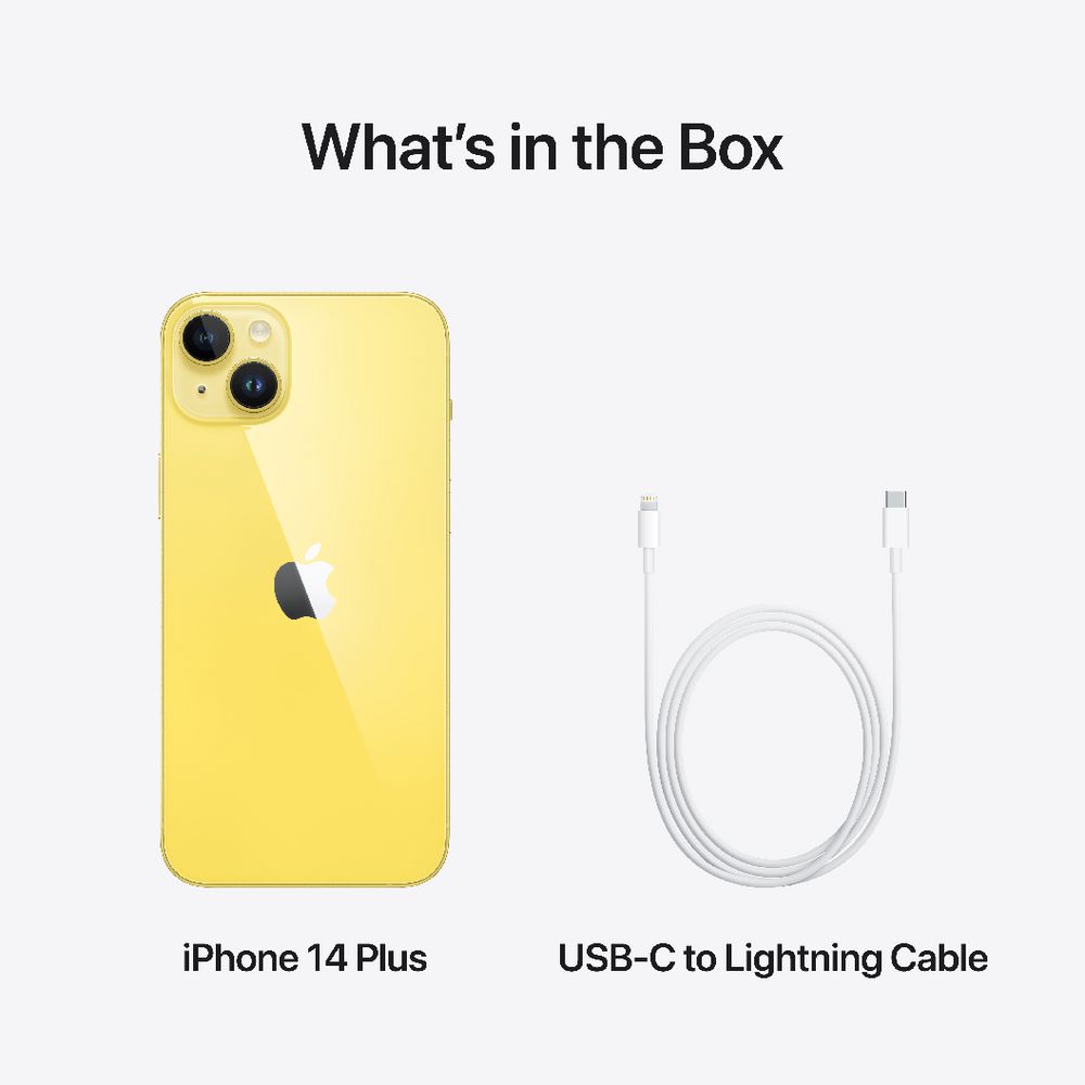 iPhone 14 Plus Yellow 128GB | Officeworks