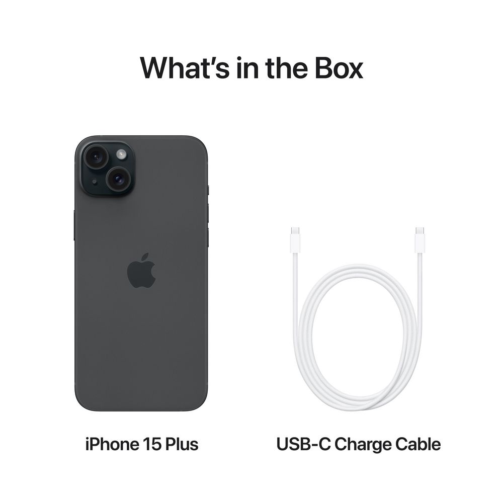 iPhone 15 Plus 128GB Black | Officeworks