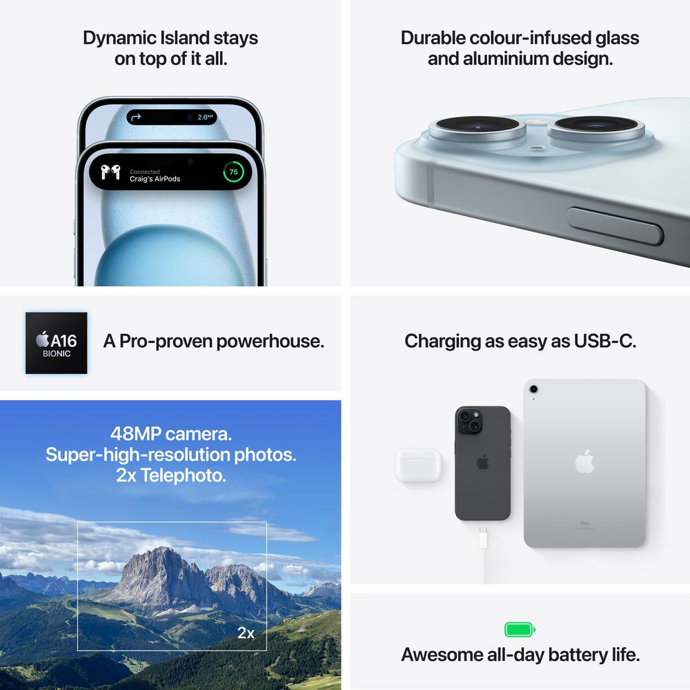 iPhone15 plus 128gb ブルー iPhone 15 Plus 128GB - ブルー（SIMフリー）[整備済製品