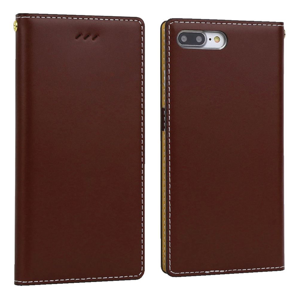 Wetherby Basic Phone Case iPhone 7/8 Plus Leather Dark Brown