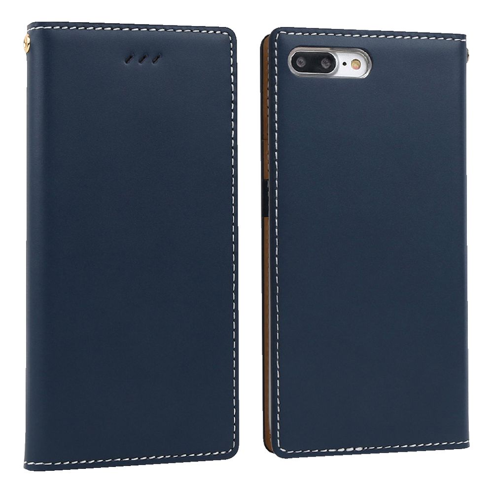Wetherby Basic Phone Case iPhone 7/8 Plus Leather Deep Blue