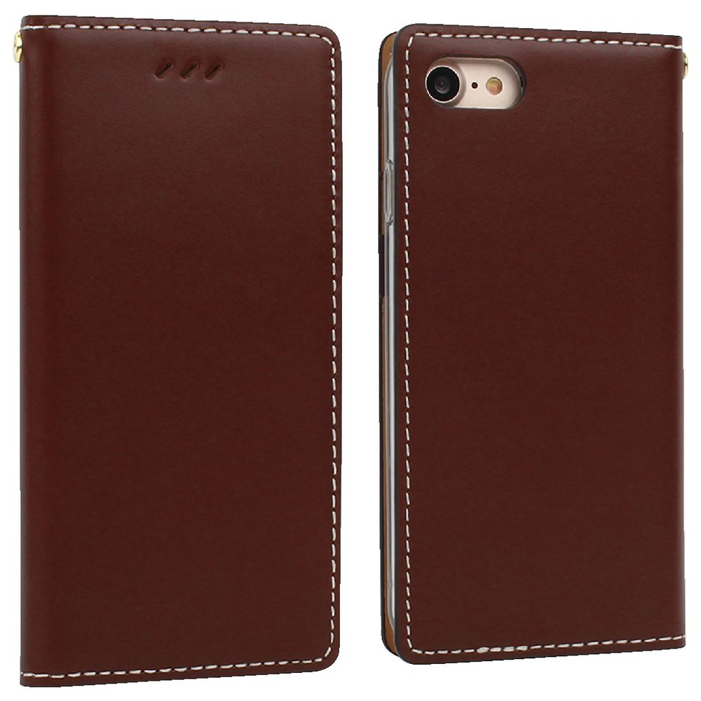 Wetherby Basic Phone Case iPhone 7/8 Leather Dark Brown